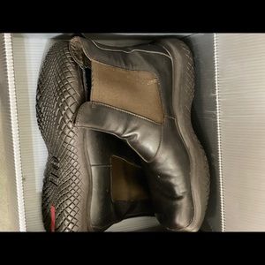 Men’s PRADA Dark Brown Sport Boots